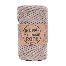 Еко шнур Shikimiki Rope 4mm, колір Капучино
