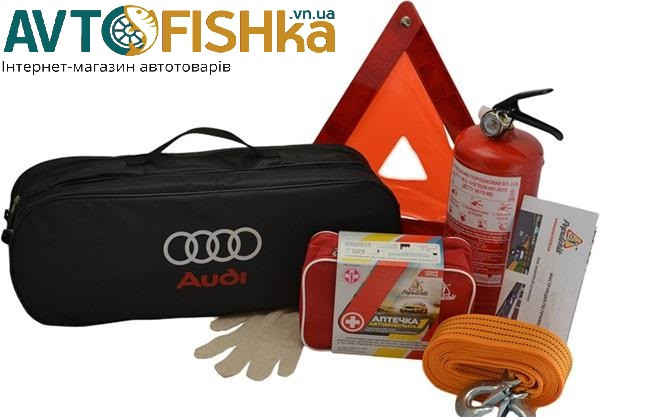 Набір автомобіліста. Автонабір. Набір водія AUDI, фото 1