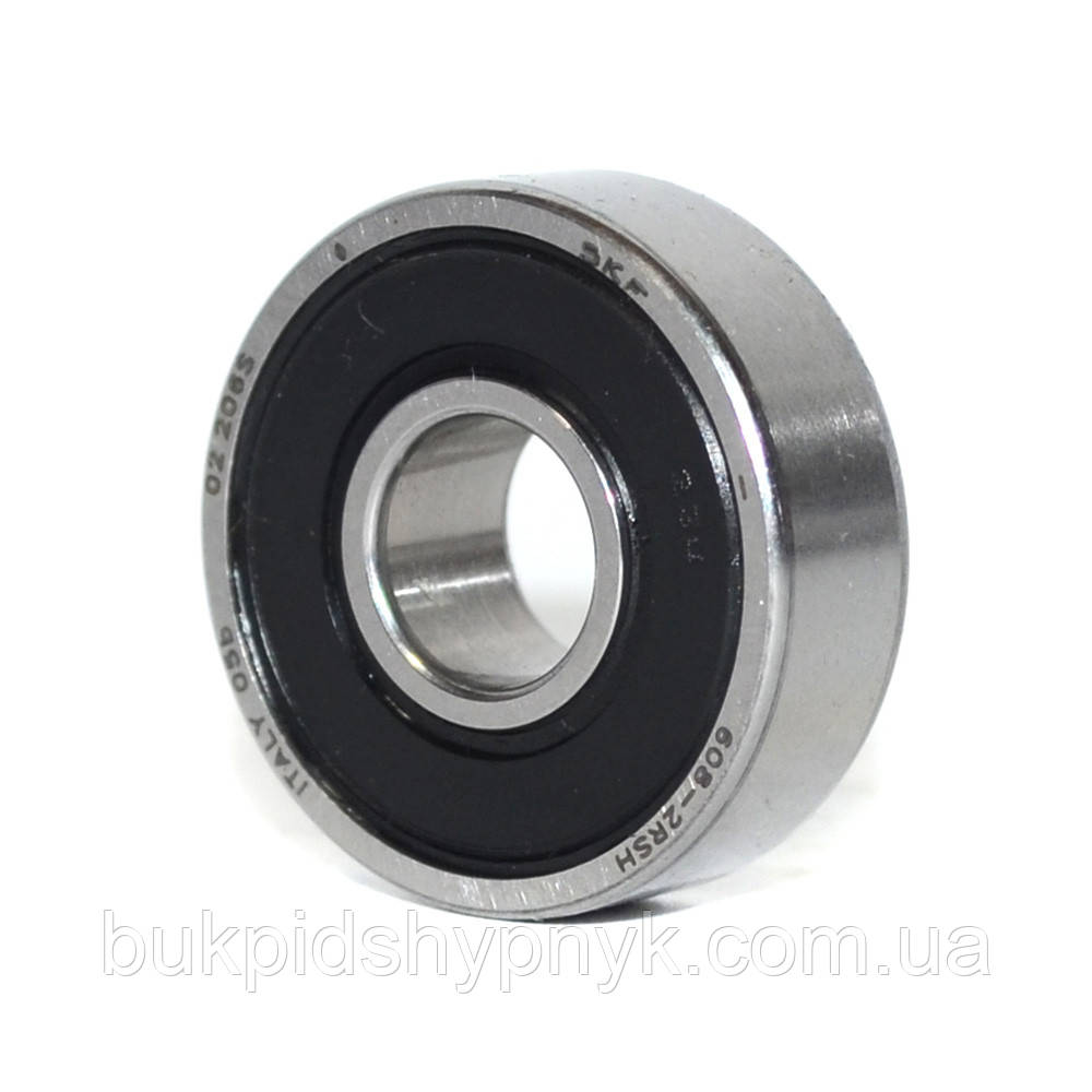 Підшипник кульковий SKF 608 2RSH (180018) Промислова упаковка (8x22x7)