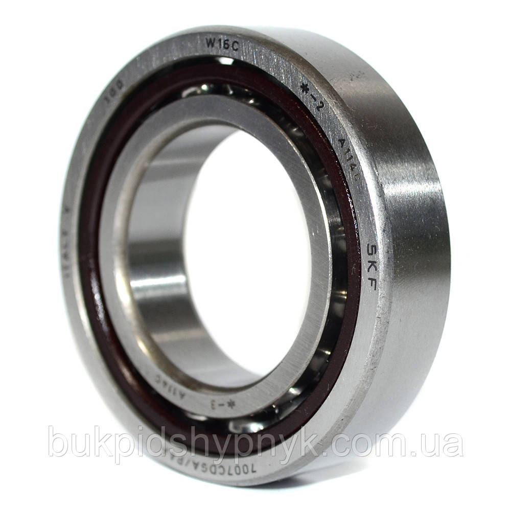 Підшипник кульковий SKF 7007 CDGA/P4A (4-46107E)(4-36107E) (35x62x14), фото 1