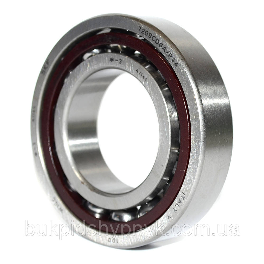 Підшипник кульковий SKF 7209 CDGA/P4A (4-46209E)(4-36209E) (45x85x19), фото 1