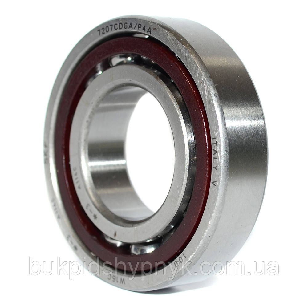 Підшипник кульковий SKF 7207 CDGA/P4A (4-46207E)(4-36207E) (35x72x17), фото 1