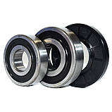 Ремонтний комплект промислових підшипників для пральних машин LG (+ порція мастила для сальників) SKF 6305, фото 2