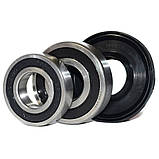 Ремонтний комплект підшипників для пральних машин Bosch, Siemens (+ порція мастила для сальників) CX 6206 2RS, фото 2