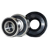 Ремонтний комплект підшипників для пральних машин Bosch, Siemens (+ порція мастила для сальників) ZKL 6206 2RS, фото 2