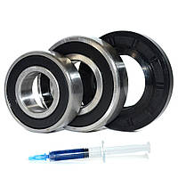 Ремонтний комплект підшипників для пральних машин LG, Zanussi; Electrolux (+ порція мастила для сальників)