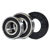 Ремонтний комплект підшипників для пральних машин Samsung (+ порція мастила для сальників) NT 6205 2RS і 6206, фото 2