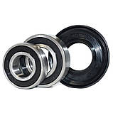 Ремонтний комплект підшипників для пральних машин Indesit і Ariston (+ порція мастила для сальників) CX 6205, фото 2