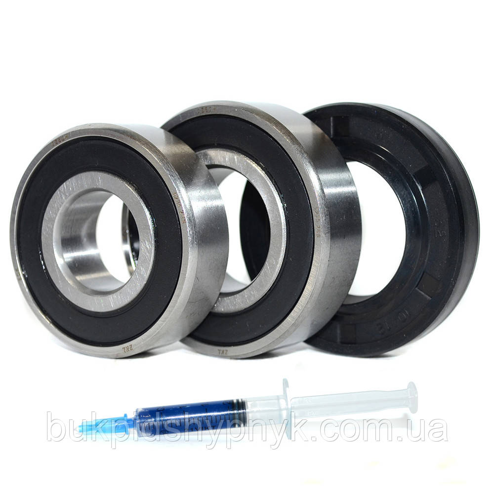 Ремонтний комплект підшипників для пральних машин Indesit; Ariston; Zanussi; Electrolux; Bosch; Siemens (+, фото 1