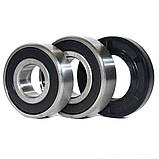 Ремонтний комплект підшипників для пральних машин Indesit; Ariston; Zanussi; Electrolux; Bosch; Siemens (+, фото 2