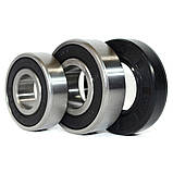 Ремонтний комплект підшипників для пральних машин Indesit і Ariston (+ порція мастила для сальників) CX 6203, фото 2