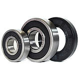 Ремонтний комплект підшипників для пральних машин ARDO (+ порція мастила для сальників) NT 6204 2RS і 6305, фото 2