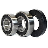 Ремонтний комплект підшипників для пральних машин BEKO і Blomberg (+ порція мастила для сальників) CX 6204, фото 2