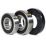 Ремонтний комплект підшипників для пральних машин BEKO і Blomberg (+ порція мастила для сальників) NT 6204, фото 2