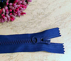Роз'ємна блискавка права трактор, Т5, 50 см, нейлон, №065 сапфіровий