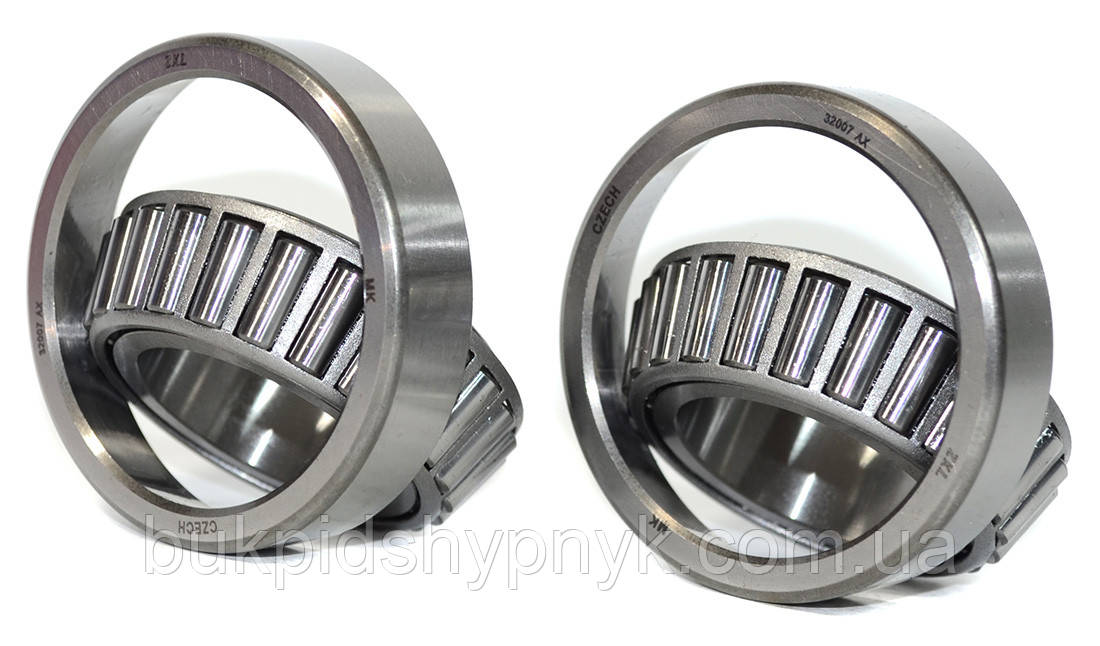 Комплект підшипників задньої ступиці ЗАЗ-968М Запорожець ZKL 32007 (2007107) (35x62x18), фото 1