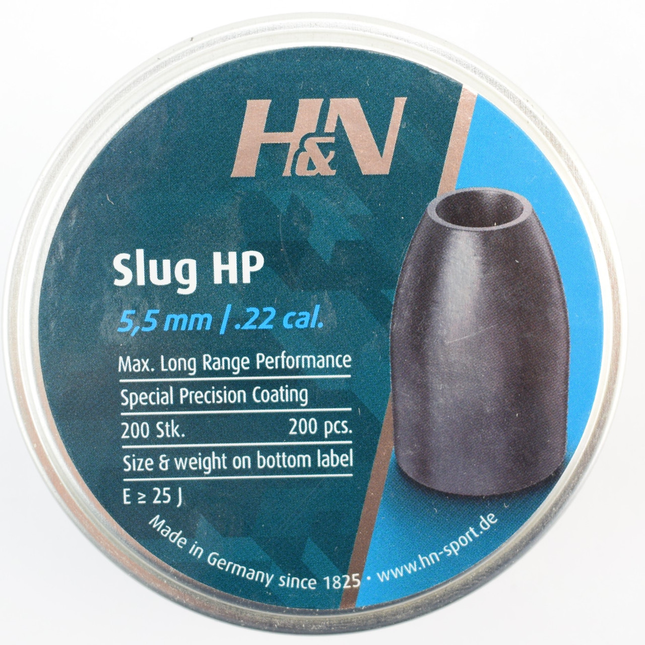 Кулі H&N Slug HP 5.51 мм 1.49 gr, 200 шт/уп