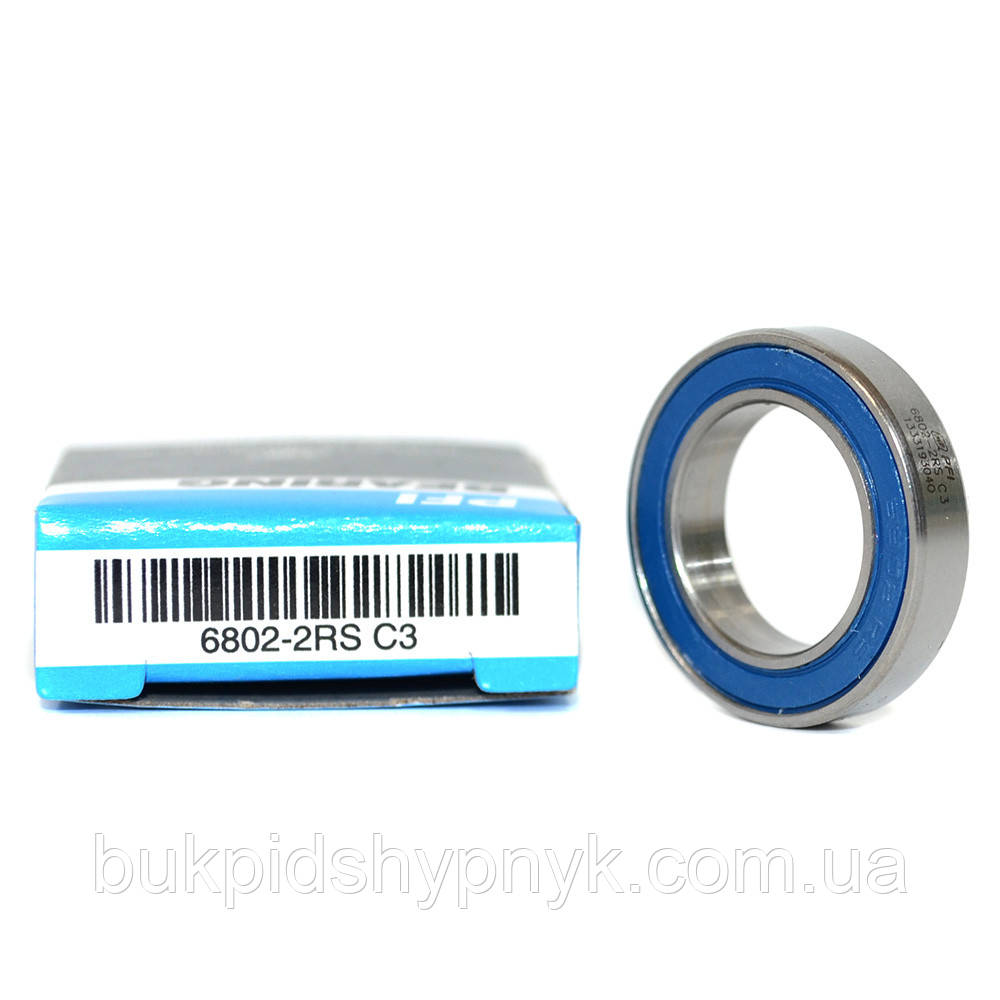 Подшипник культиватора PFI 6802-2RS C3 (1000802) (61802 2RS C3 ...