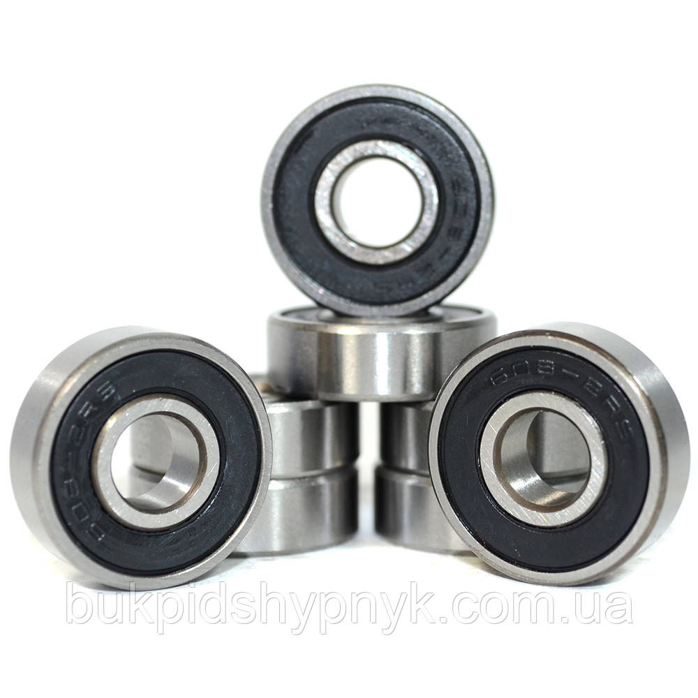 Підшипник кульковий CT 608 2RS (180018) (упаковка 8 штук) (8x22x7)