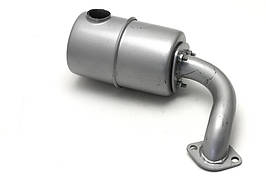 Глушник на мотоблок R175 сріблястий  ⁇  097-074-28-84