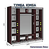 Шафа купе 3-дверний готовий ширина 2600мм, глибина 600мм, висота 2200мм. Одеса, фото 3