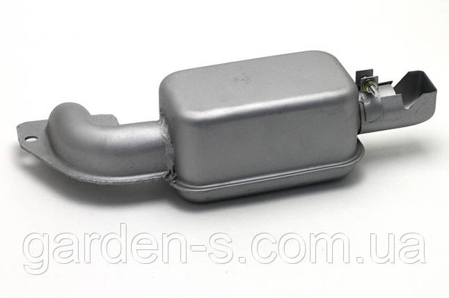 Глушник на мотоблок R190 сріблястий квадратний ⁇ 097-074-28-84, фото 1