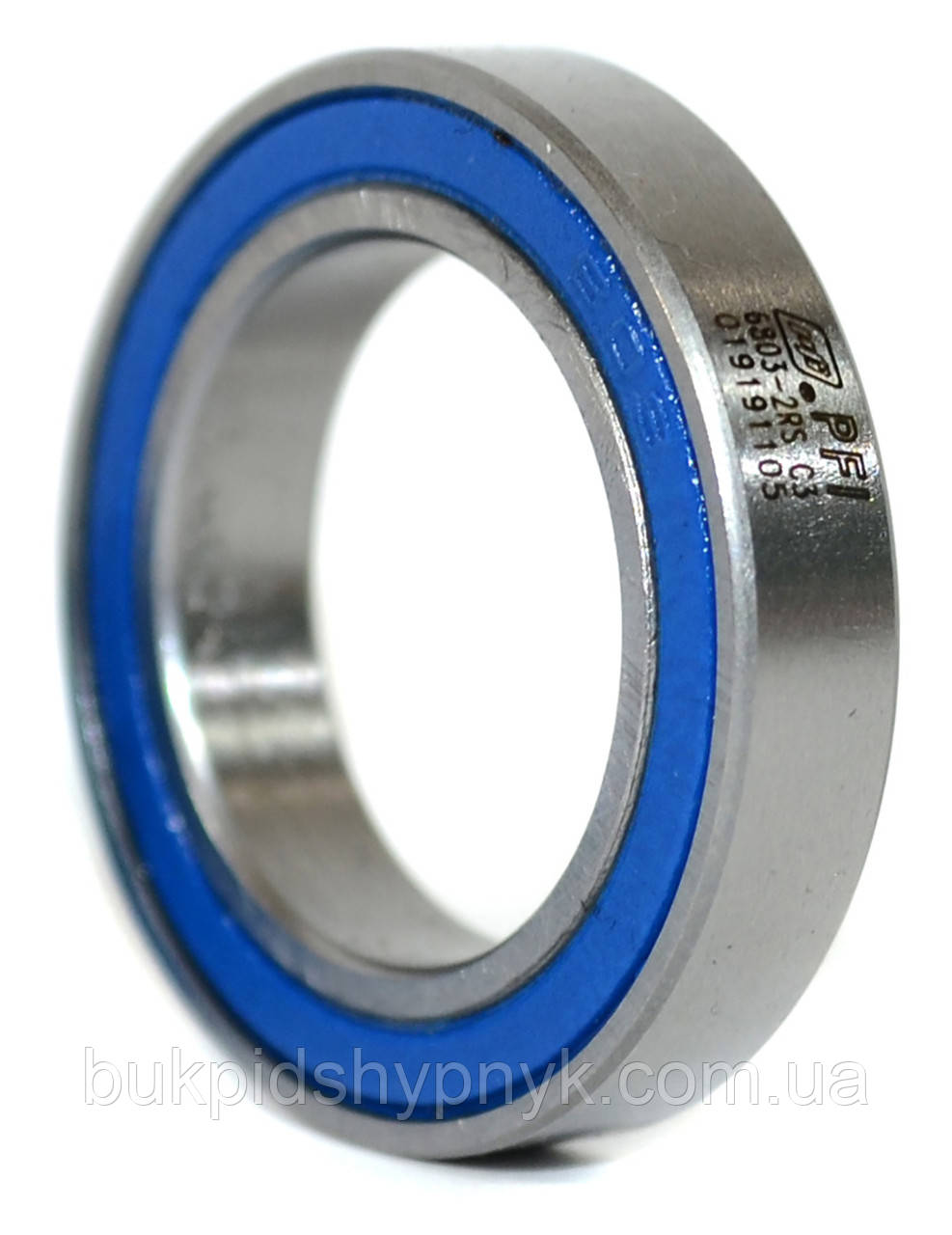 Підшипник кульковий PFI 6803-2RS C3 (1000803) (61803 2RS C3) (17x26x5)
