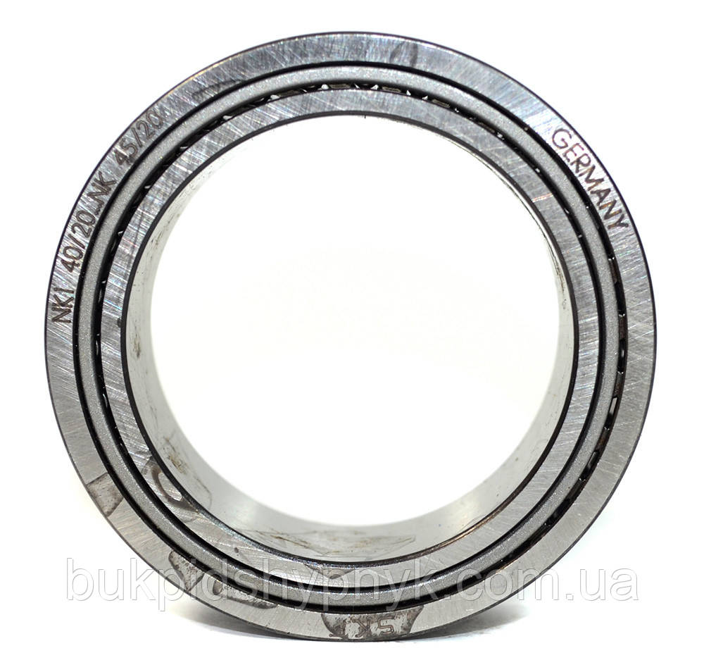 Підшипник голчастий SKF NKI40/20 NK45/20 (40x55x20), фото 1
