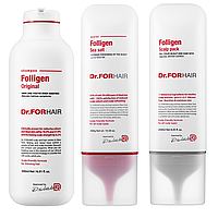 Набор "Система ухода за волосами FOLLIGEN", Dr.FORHAIR Folligen, 3 в 1