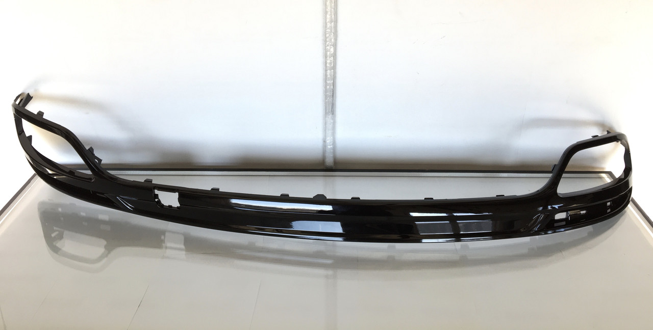 Накладка заднього бампера Ford Fusion mk5 13-18 під 2 труби глянець новий OEM DS7Z-17K922-CA