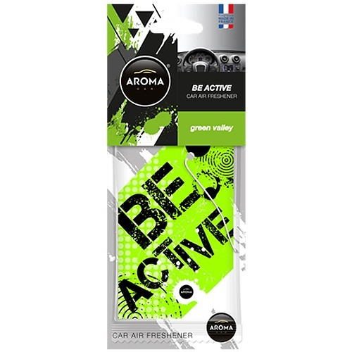 Ароматизатор Aroma Car Be Active - GREEN VALLEY (24шт.)