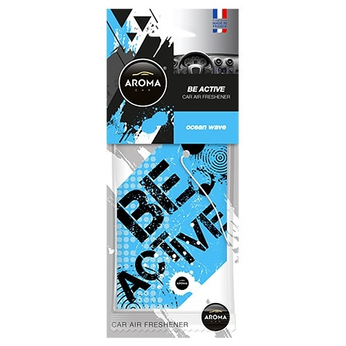Ароматизатор Aroma Car Be Active - OCEAN WAVE(24шт.)