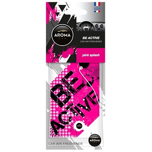 Ароматизатор Aroma Car Be Active — PINK SPLASH (24 шт.), фото 1