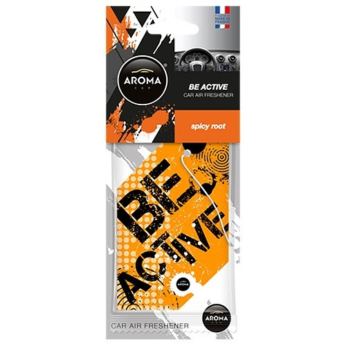 Ароматизатор Aroma Car Be Active - SPICY ROOT (24шт.)