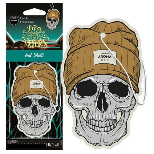 Ароматизатор Aroma Car Cellulose Dia De Los Muertos — Hat Skull (24 шт.)