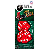 Ароматизатор Aroma Car Cellulose LIFE ON THE EDGE - Dice (24шт.)