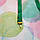 Репсова стрічка для медалей і нагород, зелена, 15мм, 75см, фото 2
