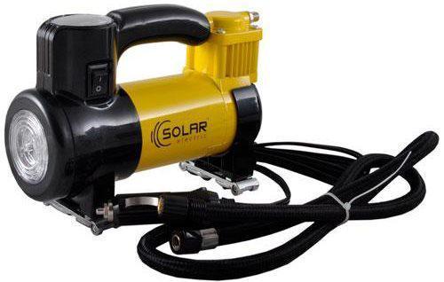 Компресор автомобільний SOLAR 7 Атм, 35 л/хв. LED сигн.ліхтар (10 шт/ящ), фото 1