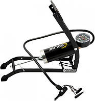 Solar Помпа ножна 55ммx120мм, одноциліндрова з манометром та додатковими адапторами (25 шт/ящ)