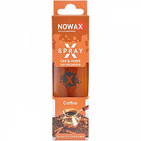 Ароматизатор повітря з розпилювачем в коробці NOWAX серія “X Spray“ - Coffee 50ml