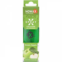Ароматизатор повітря з розпилювачем в коробці NOWAX серія “X Spray“ - Green apple 50ml