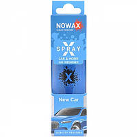 Ароматизатор повітря з розпилювачем в коробці NOWAX серія “X Spray“ - New Car 50ml