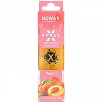 Ароматизатор повітря з розпилювачем в коробці NOWAX серія “X Spray“ - Peach 50ml