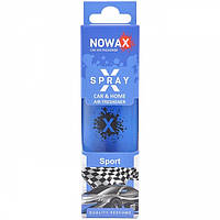 Ароматизатор повітря з розпилювачем в коробці NOWAX серія “X Spray“ - Sport 50ml