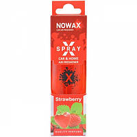 Ароматизатор повітря з розпилювачем в коробці NOWAX серія “X Spray“ - Strawberry 50ml