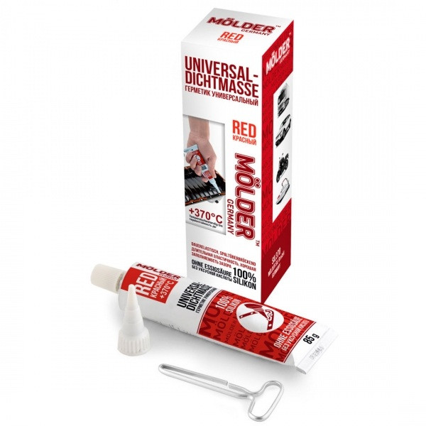 Герметик високотемпературний,БЕЗ ЗАПАХУ,100% силіконовий,еластичний,швидкого висихання без розчинник, фото 1