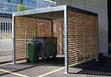 Виготовлення навісу для контейнерів ТПВ, по індивідуальним розмірам та дизайном, фото 4