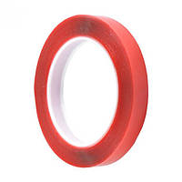 Стрічка клеюча двостороння, ACRYLIC (VHB), прозора, 15ммx5м