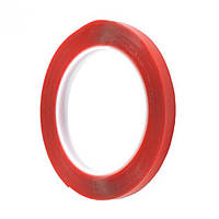 Стрічка клеюча двостороння, ACRYLIC (VHB), прозора, 9ммx5м