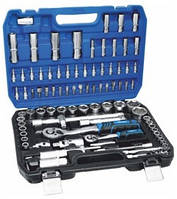 Професійний набір інструментів в кейсі MÖLDER 1/2", 1/4" 72 T, CR-V, 94 од.